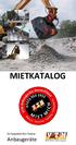 MIETKATALOG. Ihr Spezialist fürs Thema. Anbaugeräte