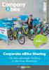 Corporate ebike Sharing. Für den sofortigen Einstieg in die neue Mobilität! powered by