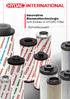Innovative Elementtechnologie zum Einbau in HYDAC Filter D / Schnellauswahl -