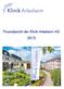 Finanzbericht der Klinik Arlesheim AG 2015