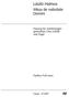 László Halmos. Missa de nativitate Domini. Fassung für vierstimmigen gemischten Chor (SATB) und Orgel. Partitur/Full score. Carus 27.