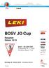 BOSV JO Cup. Rangliste Saison 18/19. BOSV JO LEKI CUP Punkterennen Nr. 11 (1323) Kombirace Speed, 1 Lauf. Sonntag, 24. Februar 2019 Rossberg Oberwil