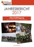 JAHRESBERICHT. Abschnittstagung am 12. Jänner 2018 in Aurolzmünster.   Jugendlager 2016 in Mettmach