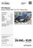 29.990,- EUR inkl. 19 % Mwst. VW Sharan Sharan Allstar BMT 2.0 TDI 7-Sitzer Navi. auto-ringler.de. Preis: