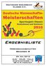 Deutscher Keglerbund Classic e.v. Ergebnisliste. Vereinsmannschaften Senioren B. 29. Mai 2010 Alex - Adler - Halle Einsteinstraße Viernheim