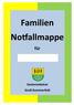 Familien Notfallmappe