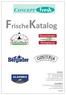FrischeKatalog. Bestellbüro: A 5201 Seekirchen, Gewerbestrasse 13 Tel: +43/6212/ Fax. +43/7229/66177/970