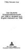 Das Deutsche Schiedsyerfahrensrecht von 1998 im Vergleich zum English Arbitration Act 1996