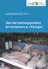 über die Leistungsprüfung bei Schweinen in Thüringen