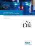 Gasdurchflussmessgeräte Ultraschall-Kompaktgaszähler, FLOWSIC600