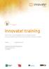 innovate! training Benchmark und Erfolgsfaktoren zur Steigerung der Innovationsleistung mit Best Practices der Innovation Leader