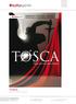 TOSCA Oper von Giacomo Puccini. Kulturgipfel GmbH Landsberger Str. 72 D München. Tel. +49 (089) Fax +49 (089)