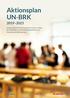 Aktionsplan UN-BRK. Umsetzung der UN-Behindertenrechtskonvention bei Verbänden und Dienstleistungsanbietern für Menschen mit Behinderung