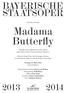 Madama Butterfly Tragödie einer Japanerin in drei Akten (nach John Luther Long und David Belasco)