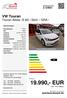 19.990,- EUR inkl. 19 % Mwst. VW Touran Touran Allstar /S &S / Sitzh. / GRA / autohaus-deusch.de. Preis: