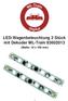 LED-Wagenbeleuchtung 2 Stück mit Dekoder ML-Train (Maße: 10 x 100 mm)