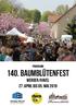 programm 140. BAUMBLÜTENFEST Werder/havel 27. April bis 05. Mai 2019 WOHLTHAT ENTERTAINMENT
