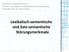 Lexikalisch-semantische und Satz-semantische Störungsmerkmale