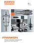 Präzisions-Spannhülsen-Aufnahmen FPC High Precision Collet Holders FPC. Made in Germany