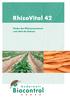 RhizoVital 42. Fördert das Pflanzenwachstum. und stärkt die Kulturen