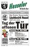 Blädche. Nachrichten- und Mitteilungsblatt des Stadtteils Hassel Ausgabe 96 Donnerstag, 12. Mai Jahrgang. Hasseler Blädche - Nr.