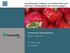 Ermittlung des Verderbs von frischem Obst und Gemüse in Abhängigkeit der Verpackungsart