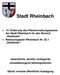 13. Änderung des Flächennutzungsplanes der Stadt Rheinbach für den Bereich Waldhotel Bebauungsplan Rheinbach Nr Waldhotel