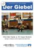 Der Giebel. HSG Eider Harde vs. HC Empor Rostock. Samstag, 10. Oktober um 16:30 Uhr, Werner-Kuhrt-Halle in Hohn. Seite 1. Ausgabe