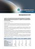 Semesterbericht Bericht an die Aktionäre über das erste Halbjahr 2011