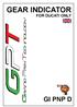 GEAR INDICATOR FOR DUCATI ONLY GI PNP D