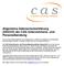 Allgemeine Datenschutzerklärung (DSGVO) der CAS Unternehmens- und Personalberatung
