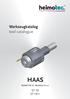 Werkzeugkatalog tool catalogue HAAS. Hybrid VB 12 - Revolver/turret ST 10 ST 10 Y