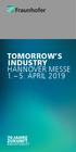 INHALT. Veranstaltungen 2. Tomorrow s Industry: What s next? 4 Fokusthemen in Halle 2 8 Fokusthema in Halle 6 20 Fokusthema in Halle 17 28