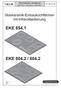 EKE EKE / Glaskeramik-Einbaukochflächen mit Infrarotbedienung VKS-H. Technisches Handbuch EKE / EKE / EKE 604.