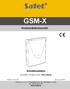 GSM-X. Kommunikationsmodul. Schnellinstallation. komplettes Handbuch unter:   Firmware version 1.00 gsm-x_sii_en 01/18