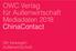 OWC Verlag für Außenwirtschaft Mediadaten 2018 ChinaContact. Wir bewegen Außenwirtschaft.