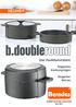 NEUHEIT. Das Funktionstalent. Doppeltes Kochvergnügen. Doppelter Genuss