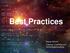 Best Practices. Rainer Grimm Training, Coaching und Technologieberatung
