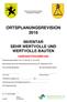 ORTSPLANUNGSREVISION 2016