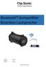 Bluetooth -kompatibler Boombox Lautsprecher