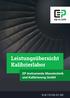 Leistungsübersicht Kalibrierlabor EP Instruments Messtechnik und Kalibrierung GmbH