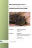 Bebauungsplan Steupberg, Cleebronn. Untersuchung der Fledermäuse unter Berücksichtigung artenschutzrechtlicher Belange