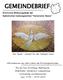 GEMEINDEBRIEF. Die Taube Symbol für den Heiligen Geist. Kirchliches Mitteilungsblatt der Katholischen Seelsorgeeinheit Hohenloher Ebene
