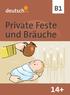 Private Feste und Bräuche