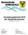 Verwaltungsbericht Gemeinde Kreuzau