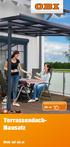 Terrassendach- Bausatz. Mehr auf obi.at
