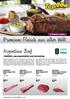 Argentina Beef. «Natürlich, aussergewöhnlich und hochwertig» 2 Wochen gültig Premium-Fleisch aus aller Welt. Argentina Black Angus Beef Entrecôte
