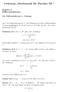 Vorlesung. Mathematik für Physiker III. Kapitel 3 Differentialformen. 10. Differentialformen 1. Ordnung