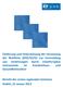 Förderung und Unterstützung der Umsetzung der Richtlinie 2010/32/EU zur Vermeidung von Verletzungen durch scharfe/spitze Instrumente im Krankenhaus-
