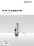 Pure Charge&Go Nx. Bedienungsanleitung. Hearing Systems